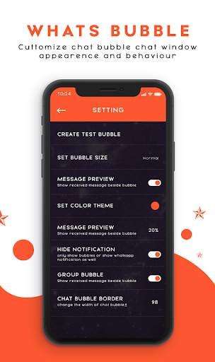 Whatsbubble - Notify bubble chat screenshot 2