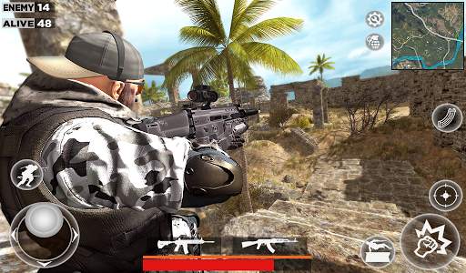 Battlegrounds Unknown Survival Free: Fire Squad screenshot 7
