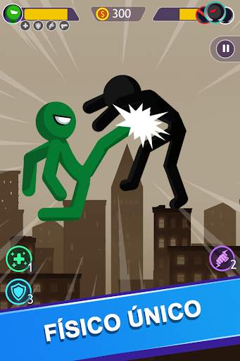 Jogos offline Stickman Battle screenshot 2