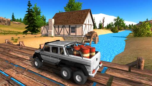 6x6 Offroad Truck Driving screenshot 1