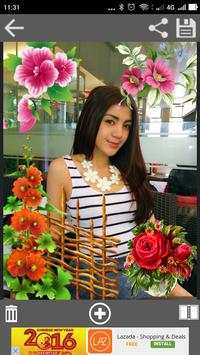 Flowers Photo Sticker screenshot 3