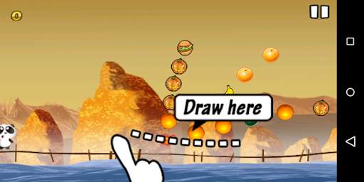 Flying Panda - Android Platformer Game screenshot 1