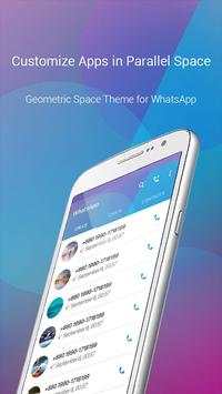 Geometric Space Theme for WP screenshot 2