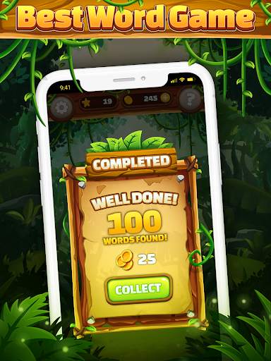 Word Jungle: Word Games Puzzle скриншот 11