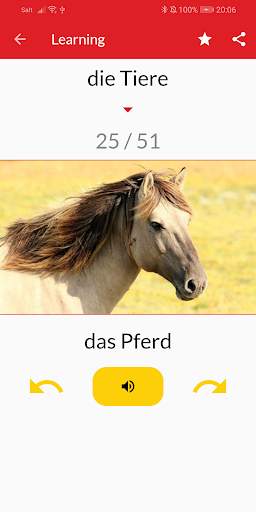 Learn German vocabulary free screenshot 3