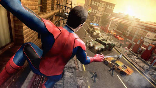 Amazing Spider Hero: Ninja Stickman Rope Hero 3D screenshot 1