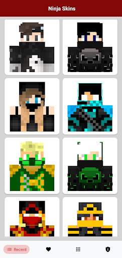 Ninja Skins for MinecraftPE screenshot 7