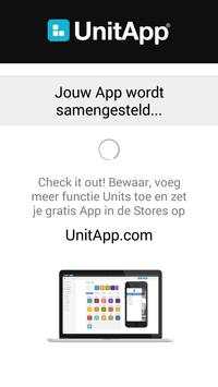 UnitApp App Composer screenshot 2