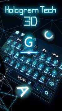 3D Hologram Tech Keyboard 2 تصوير الشاشة