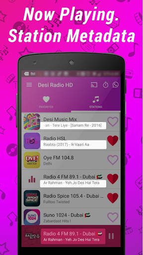 Desi Radio HD - Hindi Music & News Stations screenshot 2