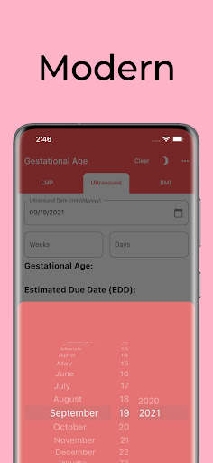 Gestational Age (baby's age) screenshot 4