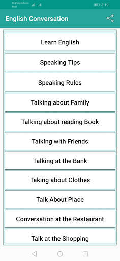 English Conversation screenshot 1