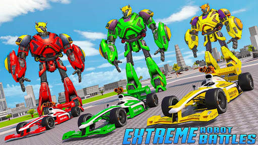 Formula Car Robot City Battle 2021 screenshot 6
