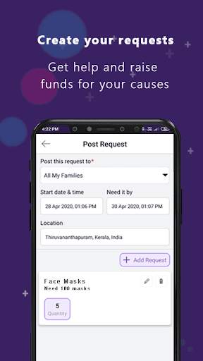 Familheey Social App 4 تصوير الشاشة