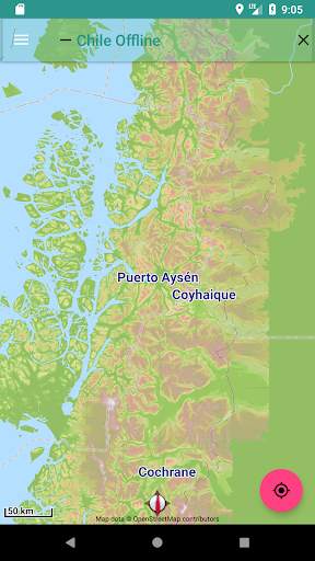 Chile Offline Map screenshot 2