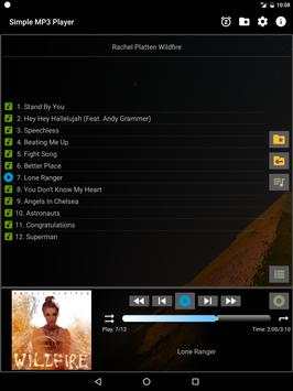 Simple MP3 Music Folder Player screenshot 16