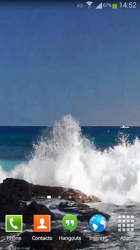 Ocean Waves Live Wallpaper 14 screenshot 1