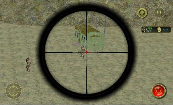 Army Sniper Commando Menembak screenshot 2