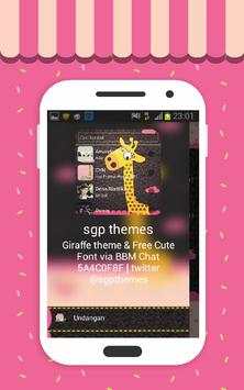 Tema Jerapah by SGP screenshot 2