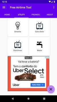 Free MTN Airtel Airtime & Utility Bills Tool App screenshot 3