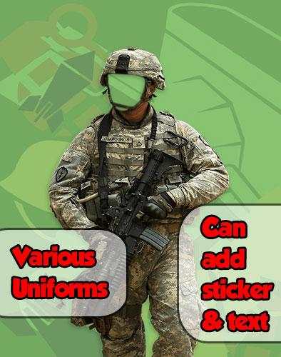 Army Photo Frame Maker screenshot 7