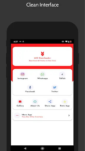 AIO Downloader - Social Media Video Downloader screenshot 2