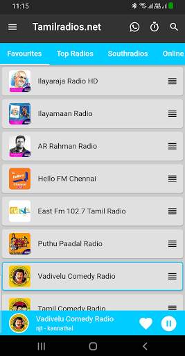 Tamil FM Radio Online tamil songs Tamilradios.net screenshot 6