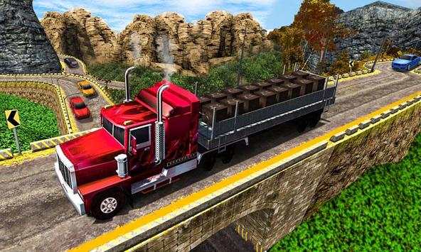 Heavy Duty 18 Wheeler Truck Drive – Offroad Game screenshot 2