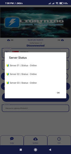 Lightning VPN screenshot 2