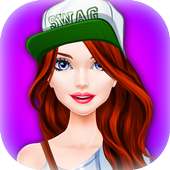 New Girl in-High School Game logo