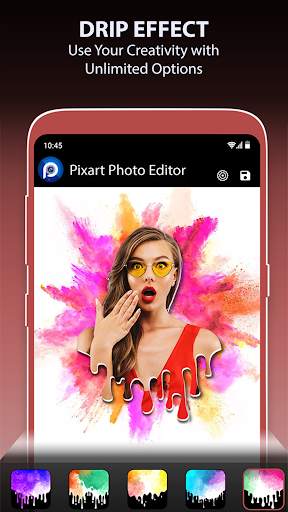 Pixart Photo Editor: Photo Preset, Blur Background screenshot 4