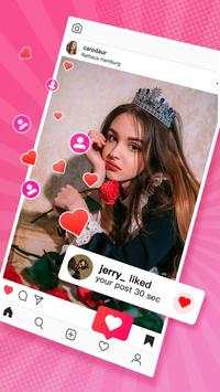 More Followers：9999  likes of ins photos screenshot 2