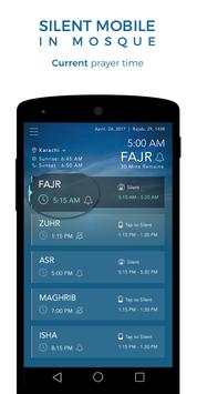 Silent Mobile in Mosque (Prayer Timings) screenshot 2