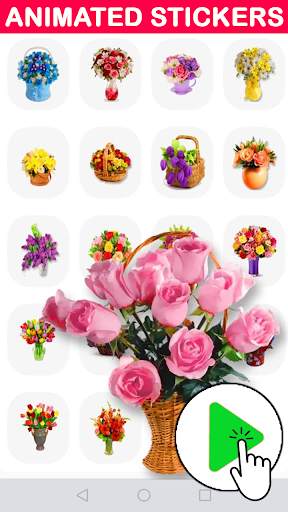 Animated Flowers Stickers For WhatsApp screenshot 4