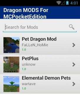 Dragon MOD For MCPocketEdition screenshot 2