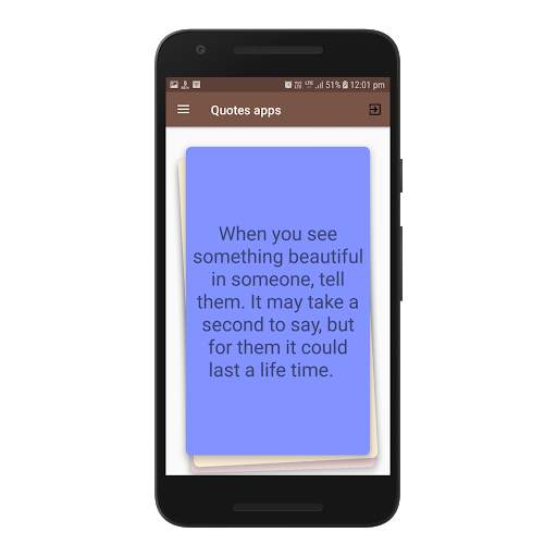 Quotes app 4 تصوير الشاشة