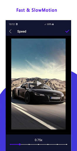 Add Song to Video ( Video Trimmer & Slow motion ) screenshot 4