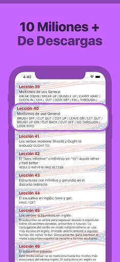 Aprender Inglés Curso screenshot 4