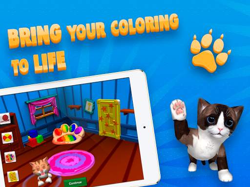 Paint my Cat: Color and Play screenshot 2