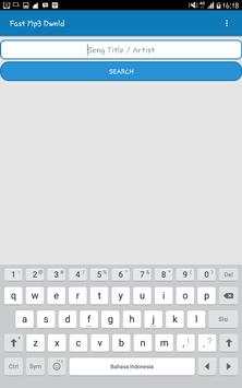 Fast MP3 Dwnld & Music Player screenshot 2