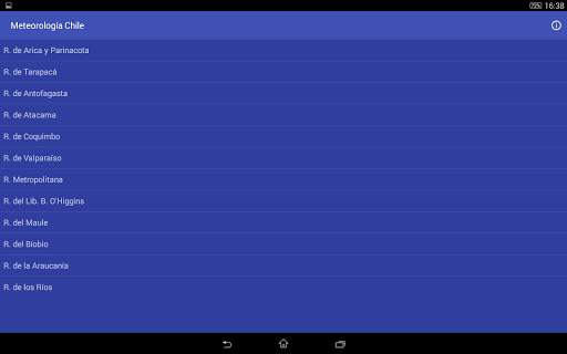 Meteorología Chile screenshot 6