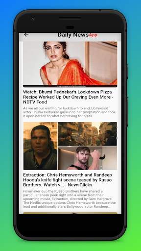 Daily News App 6 تصوير الشاشة