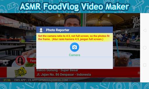 ASMR FoodVlog Video Maker screenshot 3