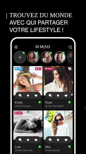 M|SD – Pour des rencontres en ligne exclusives screenshot 2