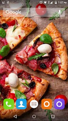Pizza Wallpaper Hd screenshot 1
