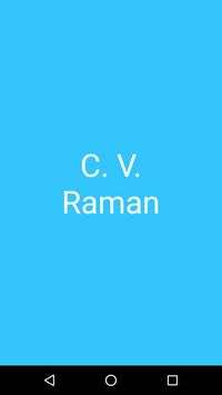C. V. Raman 1 تصوير الشاشة