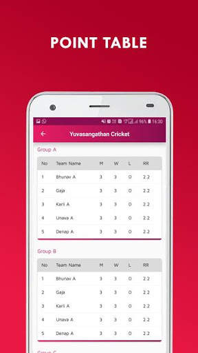 Cricket Tournament- 2018 (Shree Mota 5222) screenshot 2