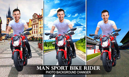 Man Bike Rider Photo Editor screenshot 4