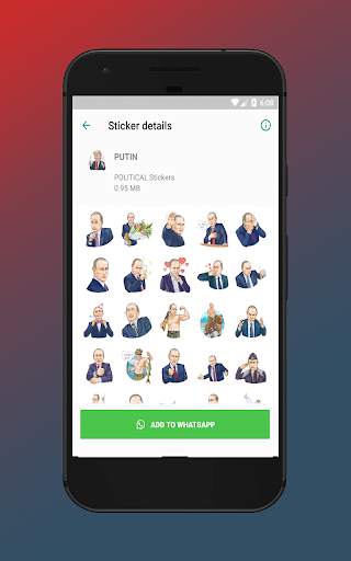 👔 Politician Stickers for Whatsapp- WAStickerApps screenshot 3