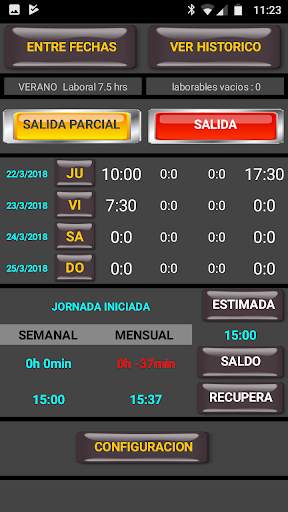 My horario LDn Demo скриншот 5